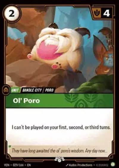 Ol Poro - VEN-029-p - Promotional Cards - Riftbound card